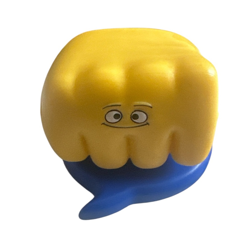 Emoji Movie 2017 Fist Pump Figure – Rare McDonald’s Happy Meal Toy